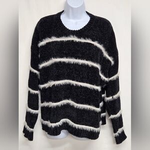 Workshop Republic Clothing XL Soft Chenille Pullover Sweater Crew Neck